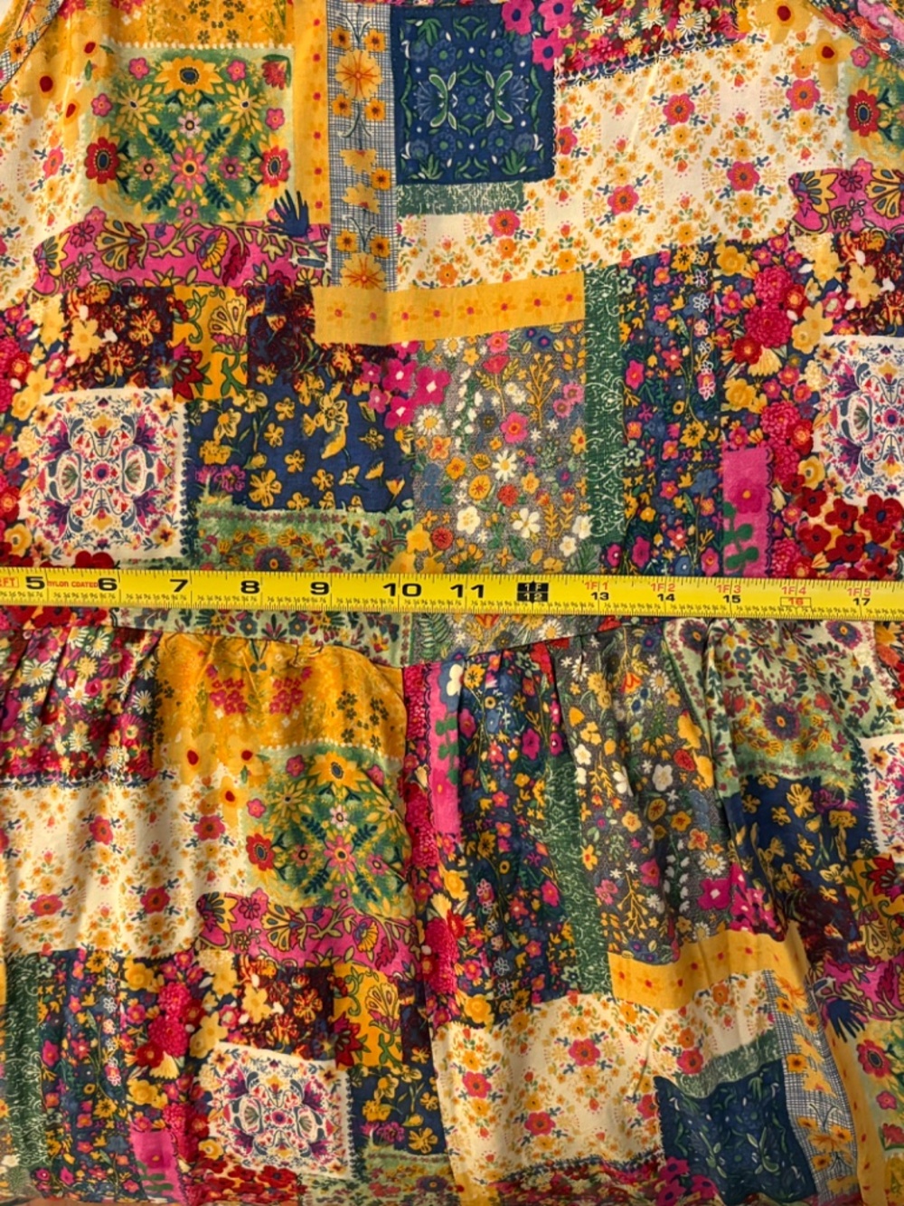 Natural Life® Patchwork Jumpsuit Sz XL - Picture 5 of 6